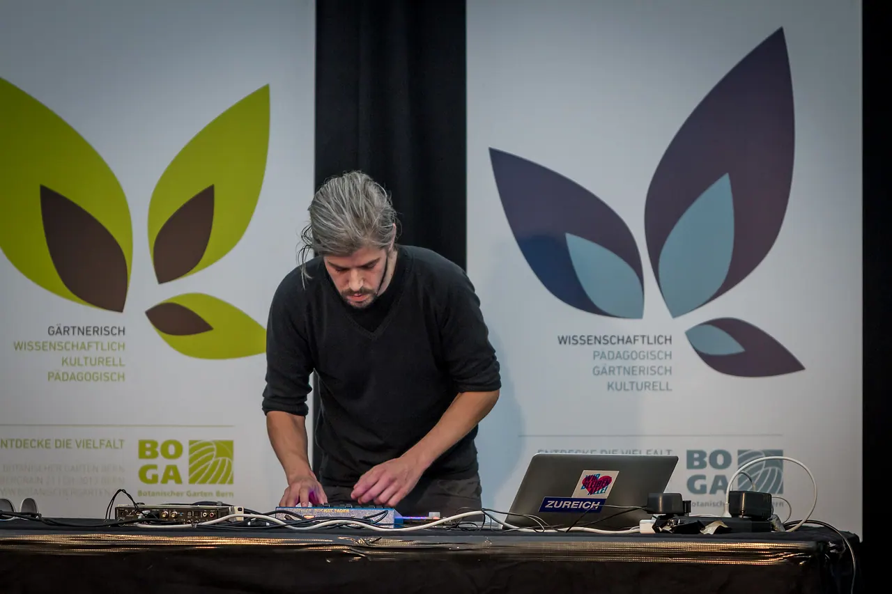 Asic live at Les Digitales Bern 2013, Botanischer Garten Bern – photo 2 of 11