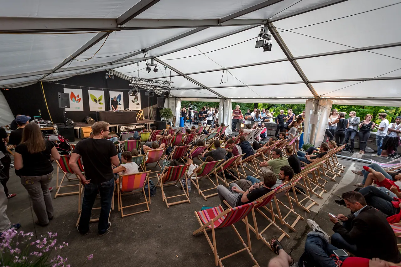 Asic live at Les Digitales Bern 2013, Botanischer Garten Bern – photo 11 of 11