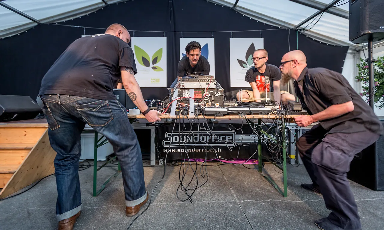 Helios & Hess live an Les Digitales Bern 2013, Botanischer Garten Bern – Foto 2 von 29