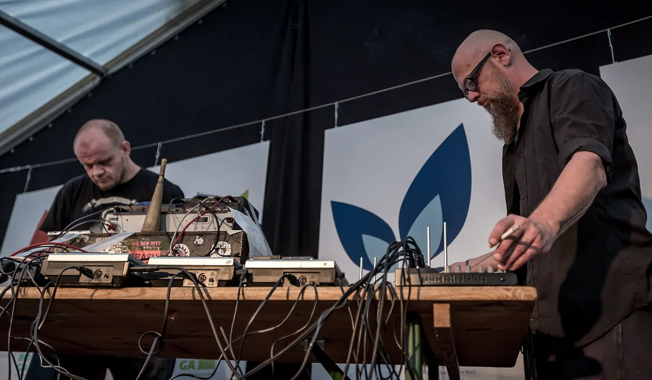 Helios & Hess live an Les Digitales Bern 2013, Botanischer Garten Bern – Foto 4 von 29