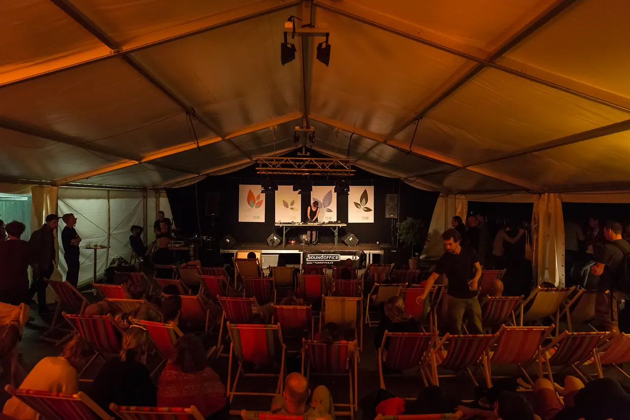 Jen Morris live at Les Digitales Bern 2013, Botanischer Garten Bern – photo 11 of 15