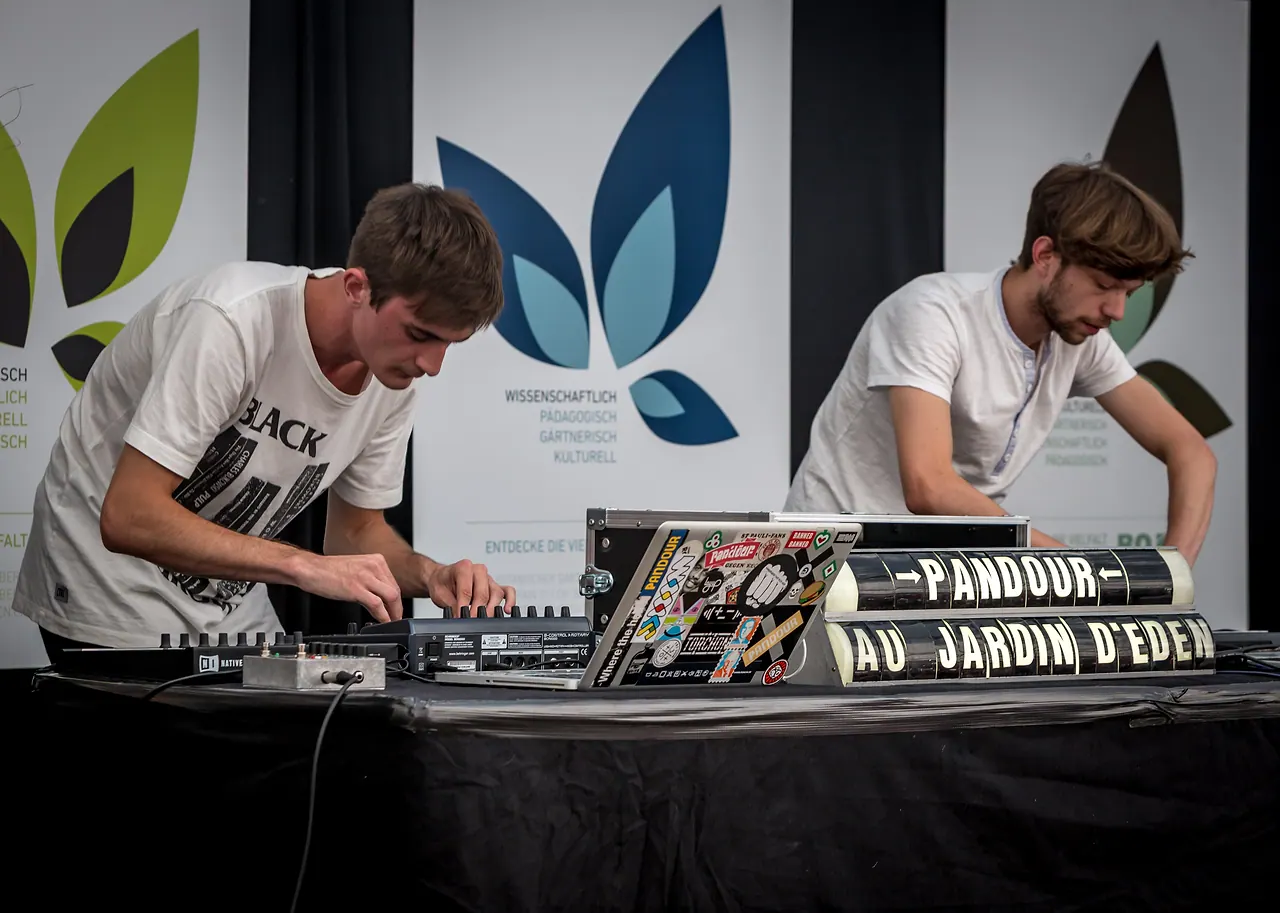 Pandour live an Les Digitales Bern 2013, Botanischer Garten Bern – Foto 5 von 16