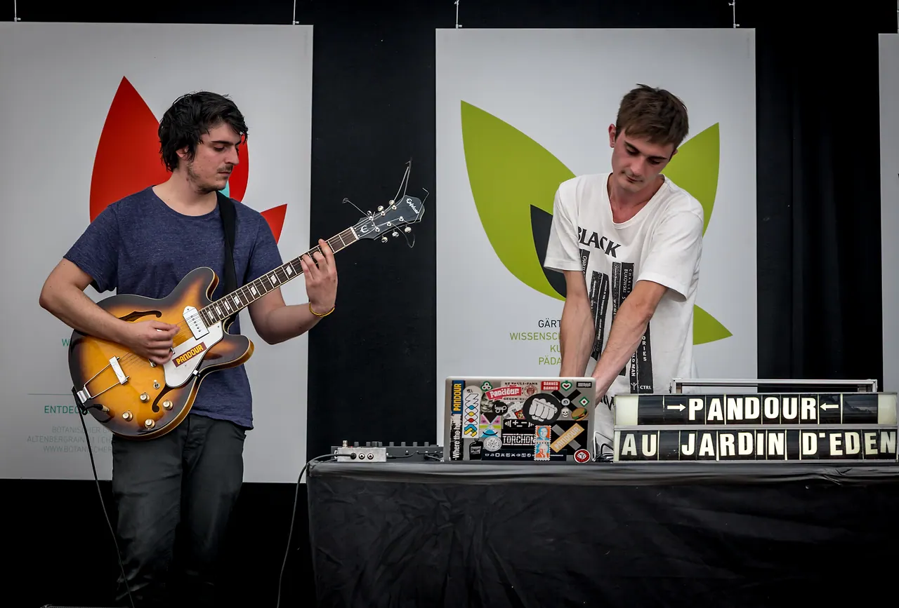 Pandour live an Les Digitales Bern 2013, Botanischer Garten Bern – Foto 7 von 16