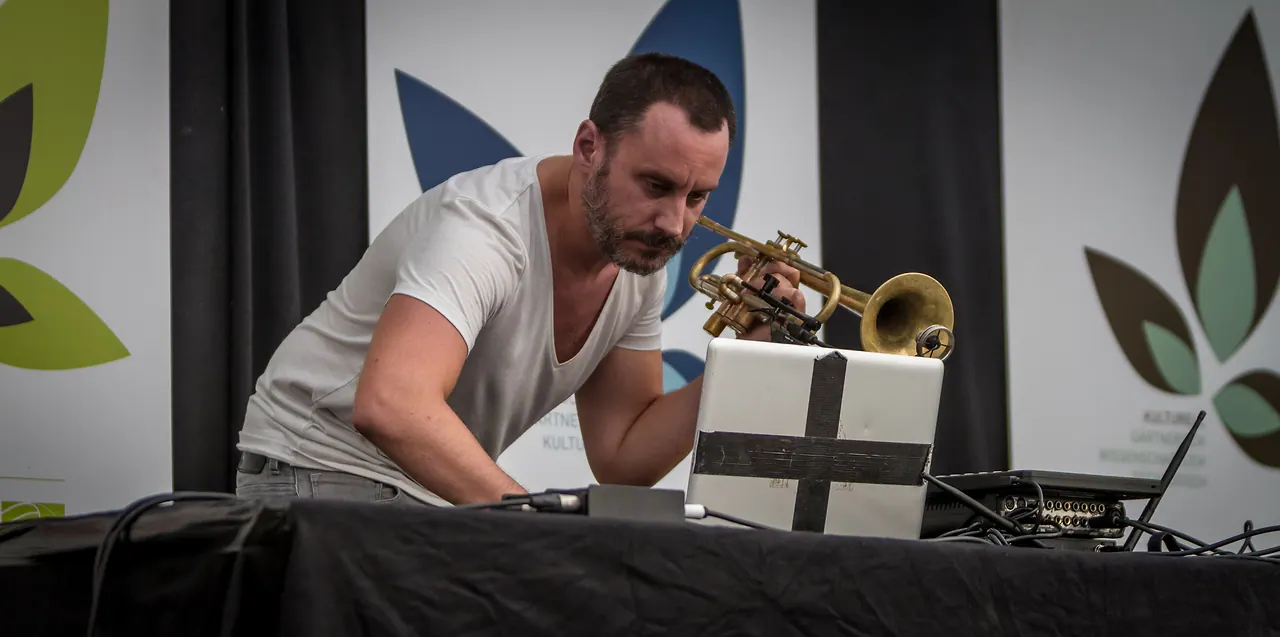 Yannick Barman live an Les Digitales Bern 2013, Botanischer Garten Bern – Foto 8 von 13
