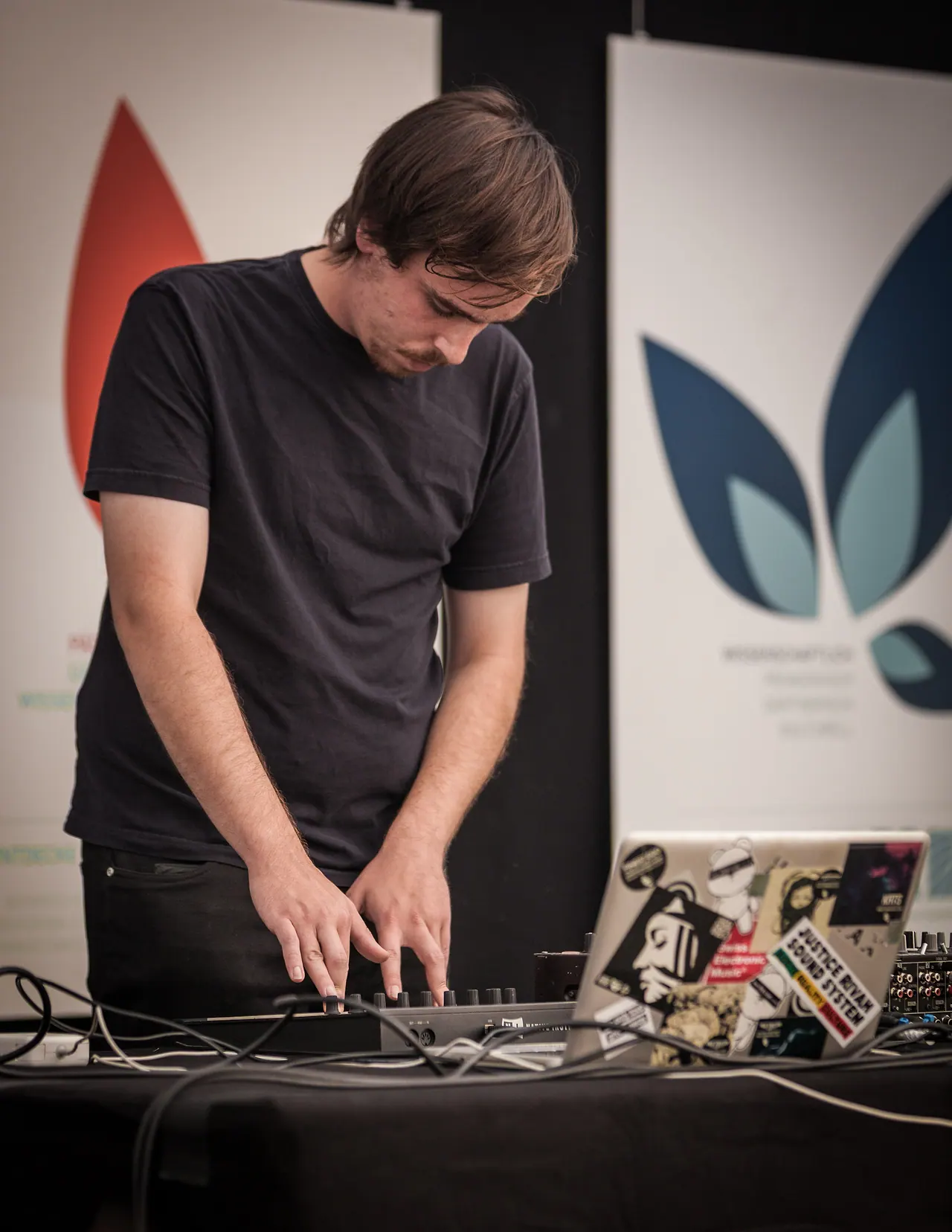 Baumeister live at Les Digitales Bern 2014, Botanischer Garten Bern – photo 9 of 11