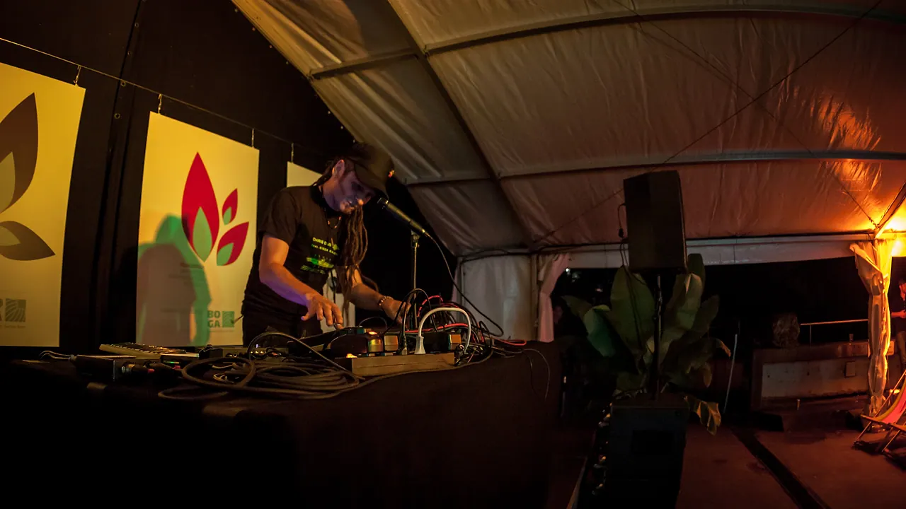 Chris Dubflow live an Les Digitales Bern 2014, Botanischer Garten Bern – Foto 10 von 19