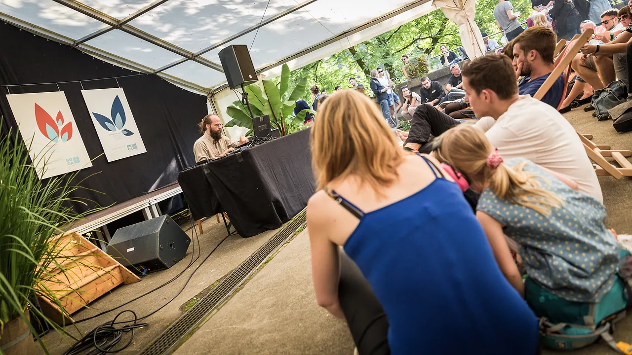 D’Incise live an Les Digitales Bern 2014, Botanischer Garten Bern – Foto 3 von 15