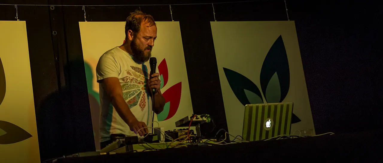 Dubokaj live an Les Digitales Bern 2014, Botanischer Garten Bern – Foto 4 von 20