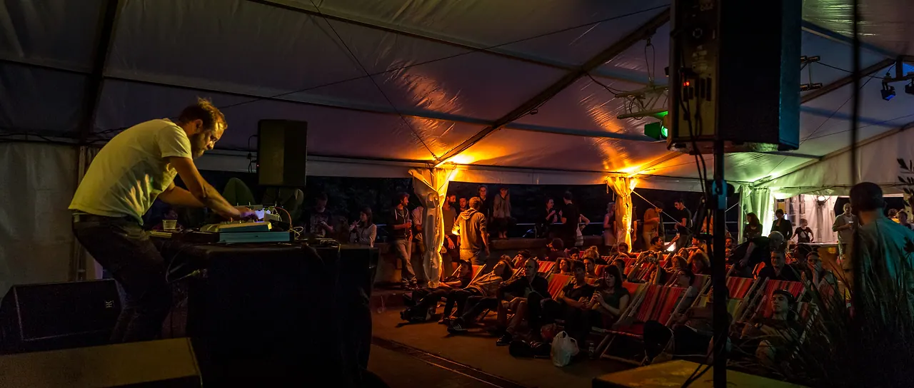 Dubokaj live an Les Digitales Bern 2014, Botanischer Garten Bern – Foto 6 von 20