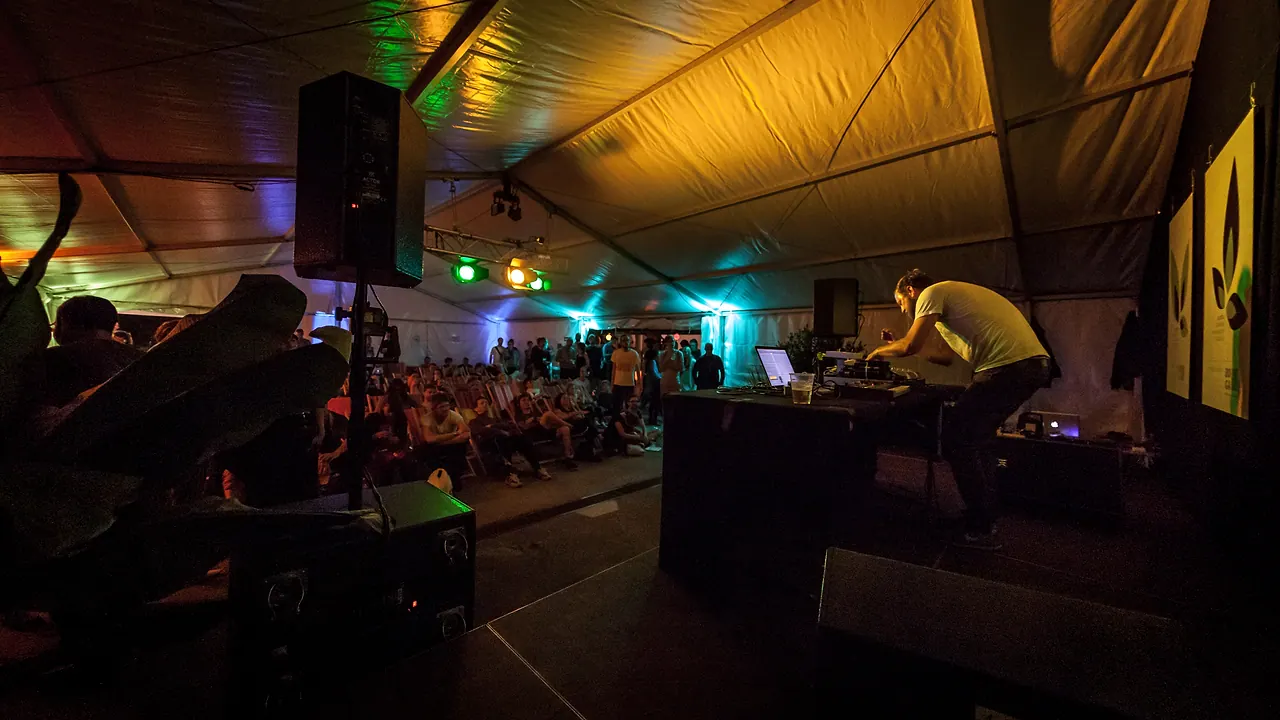 Dubokaj live an Les Digitales Bern 2014, Botanischer Garten Bern – Foto 19 von 20