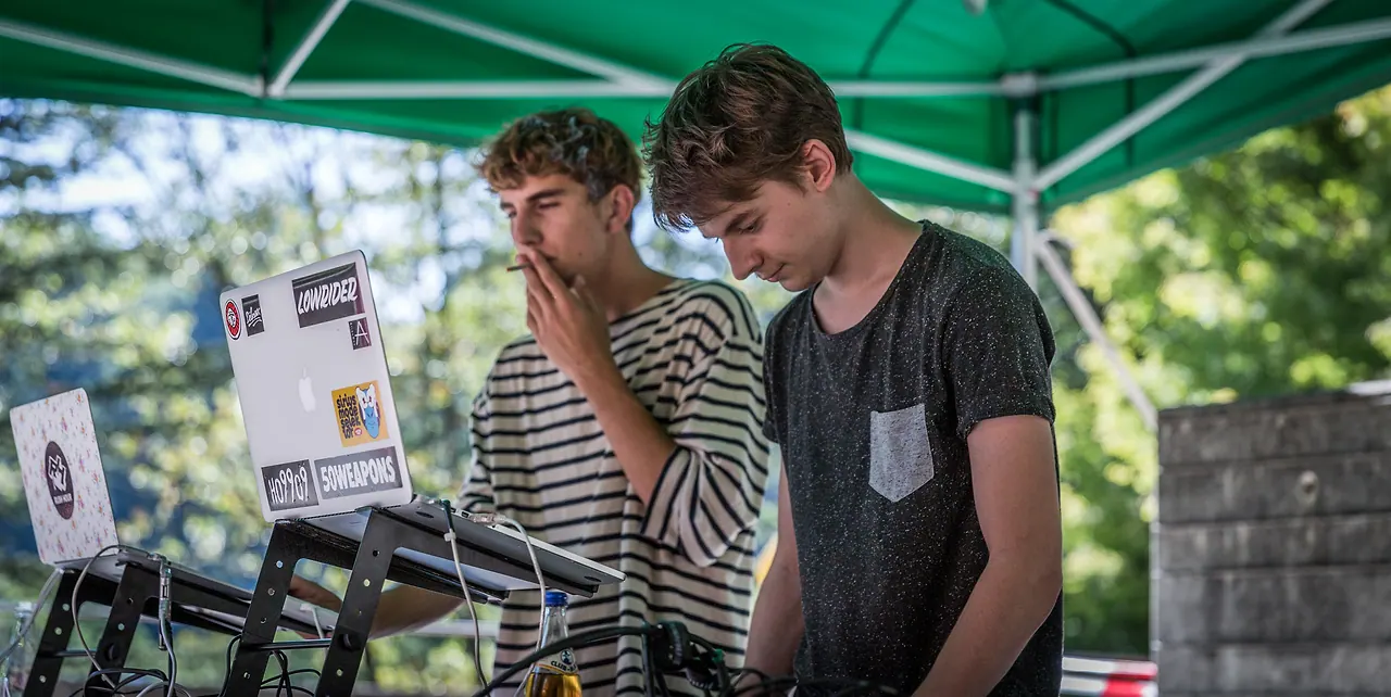 Ariane Effect live an Les Digitales Bern 2015, Botanischer Garten Bern – Foto 2 von 12