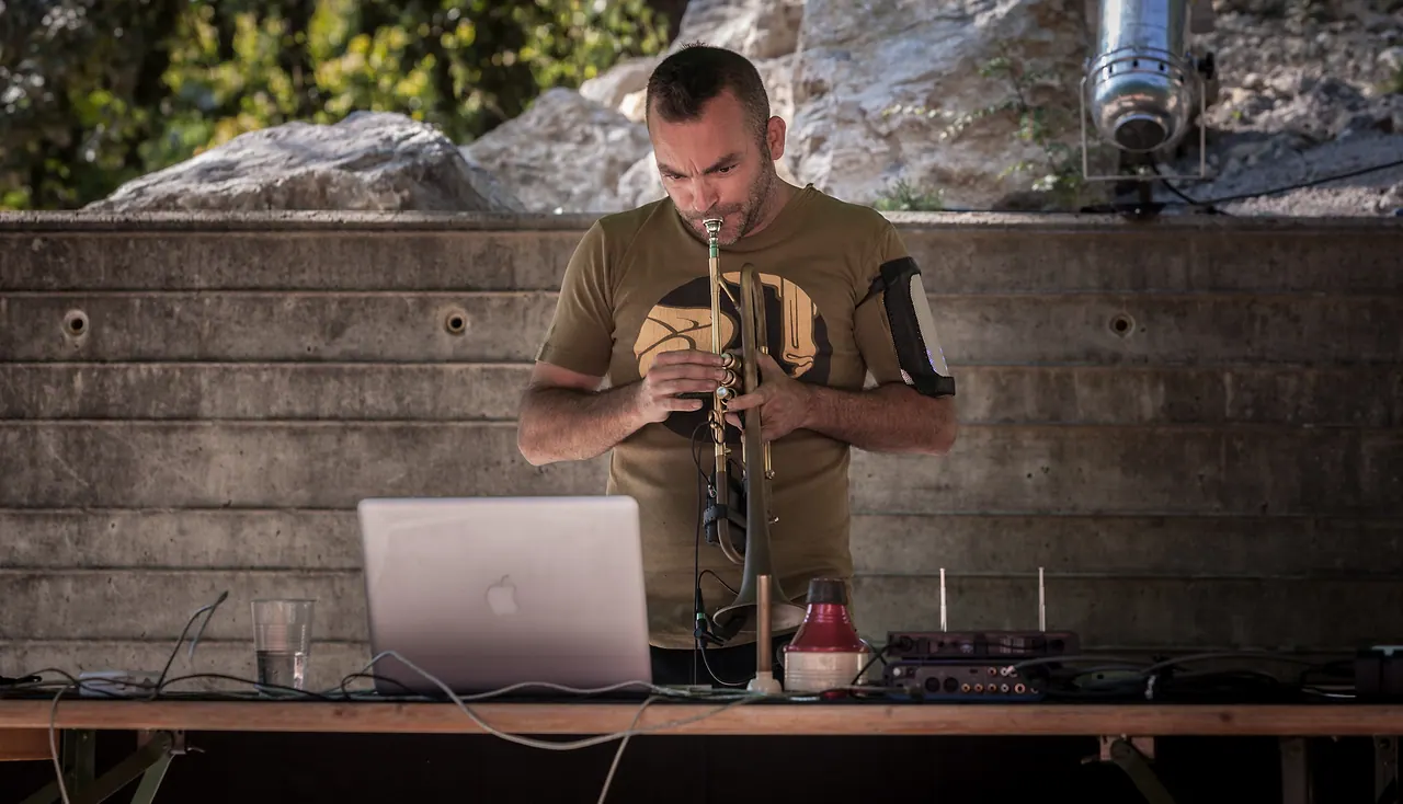 BrassDragon live an Les Digitales Bern 2015, Botanischer Garten Bern – Foto 2 von 10