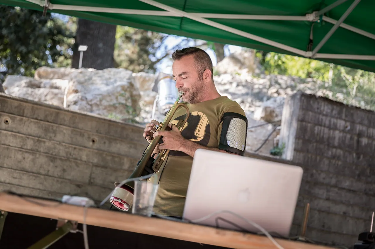 BrassDragon live an Les Digitales Bern 2015, Botanischer Garten Bern – Foto 5 von 10