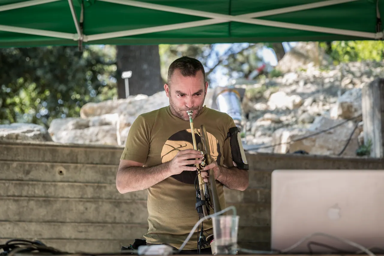 BrassDragon live an Les Digitales Bern 2015, Botanischer Garten Bern – Foto 6 von 10