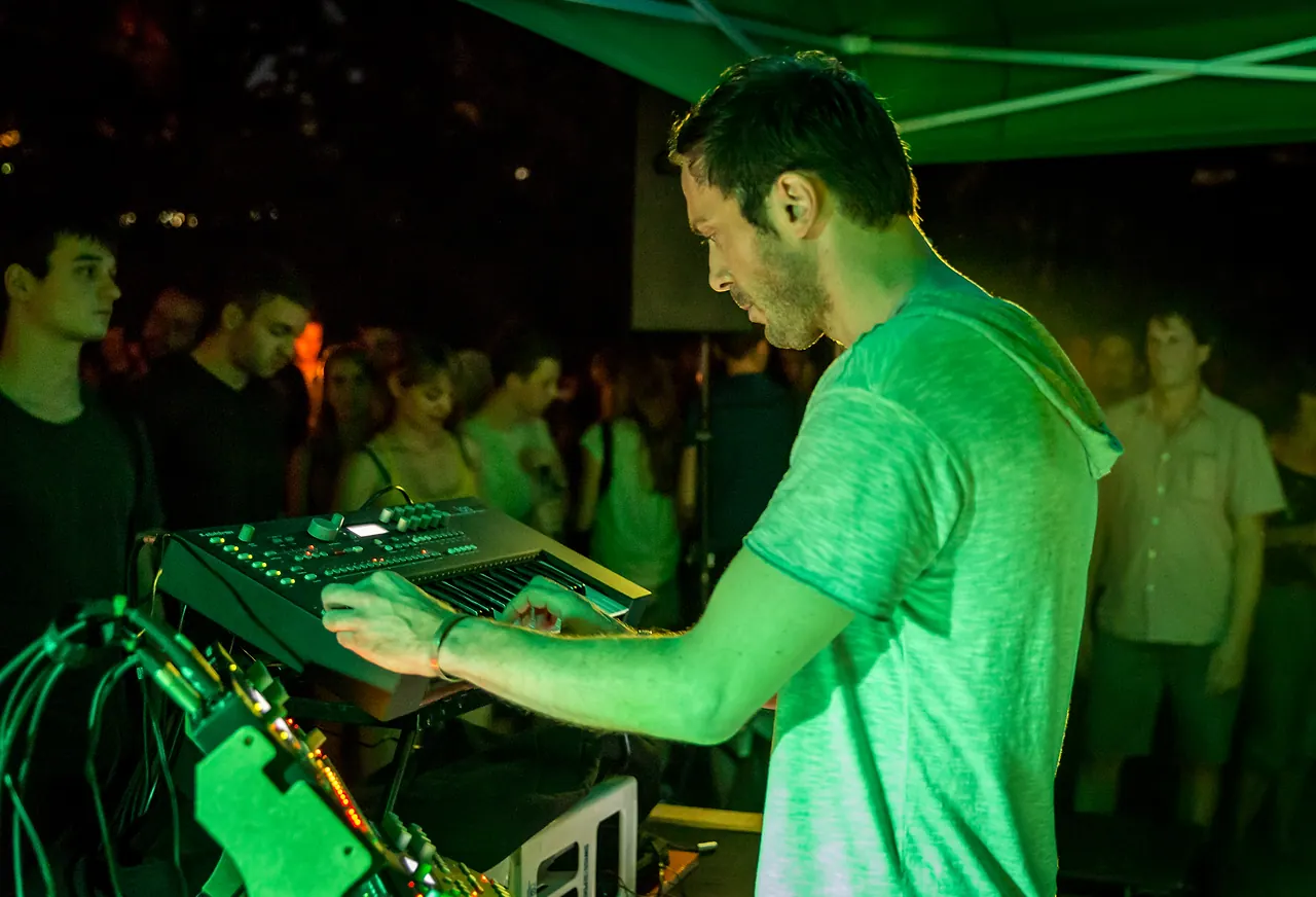 CO5MA live at Les Digitales Bern 2015, Botanischer Garten Bern – photo 12 of 14