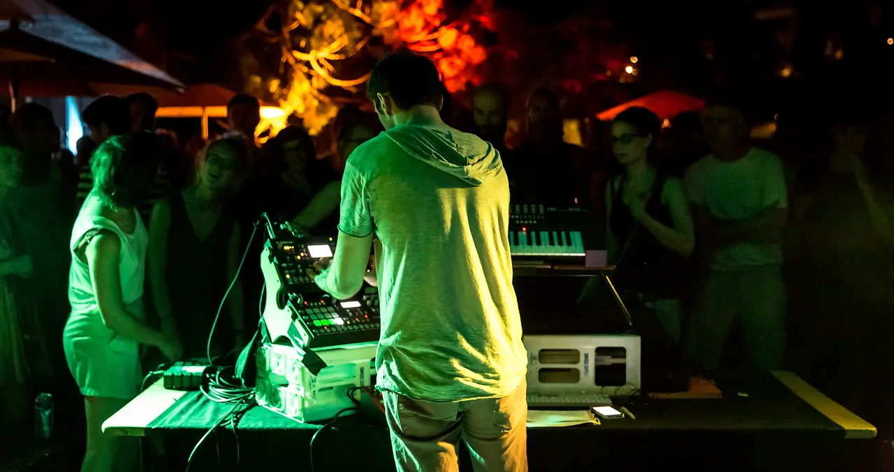 CO5MA live at Les Digitales Bern 2015, Botanischer Garten Bern – photo 14 of 14