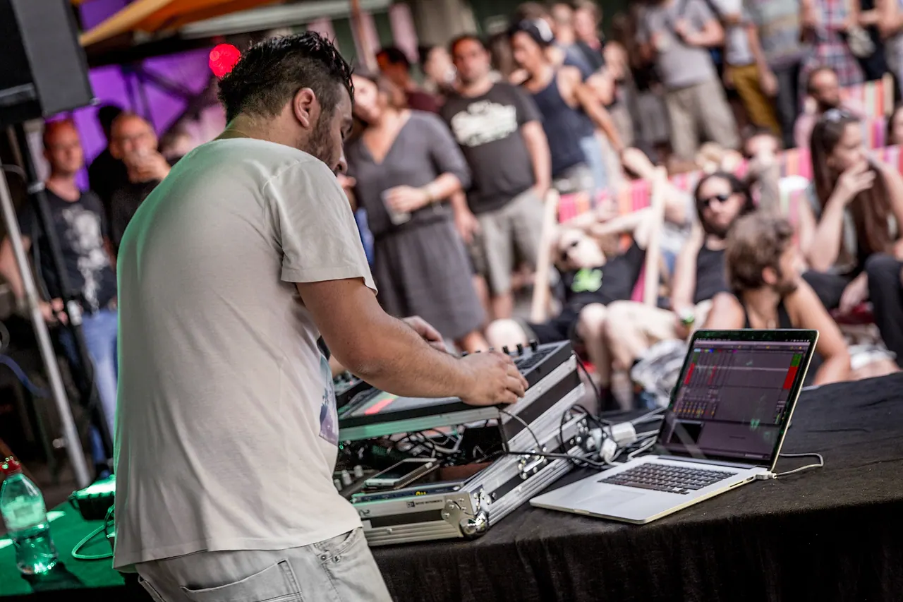 Franco Mento live an Les Digitales Bern 2015, Botanischer Garten Bern – Foto 9 von 12