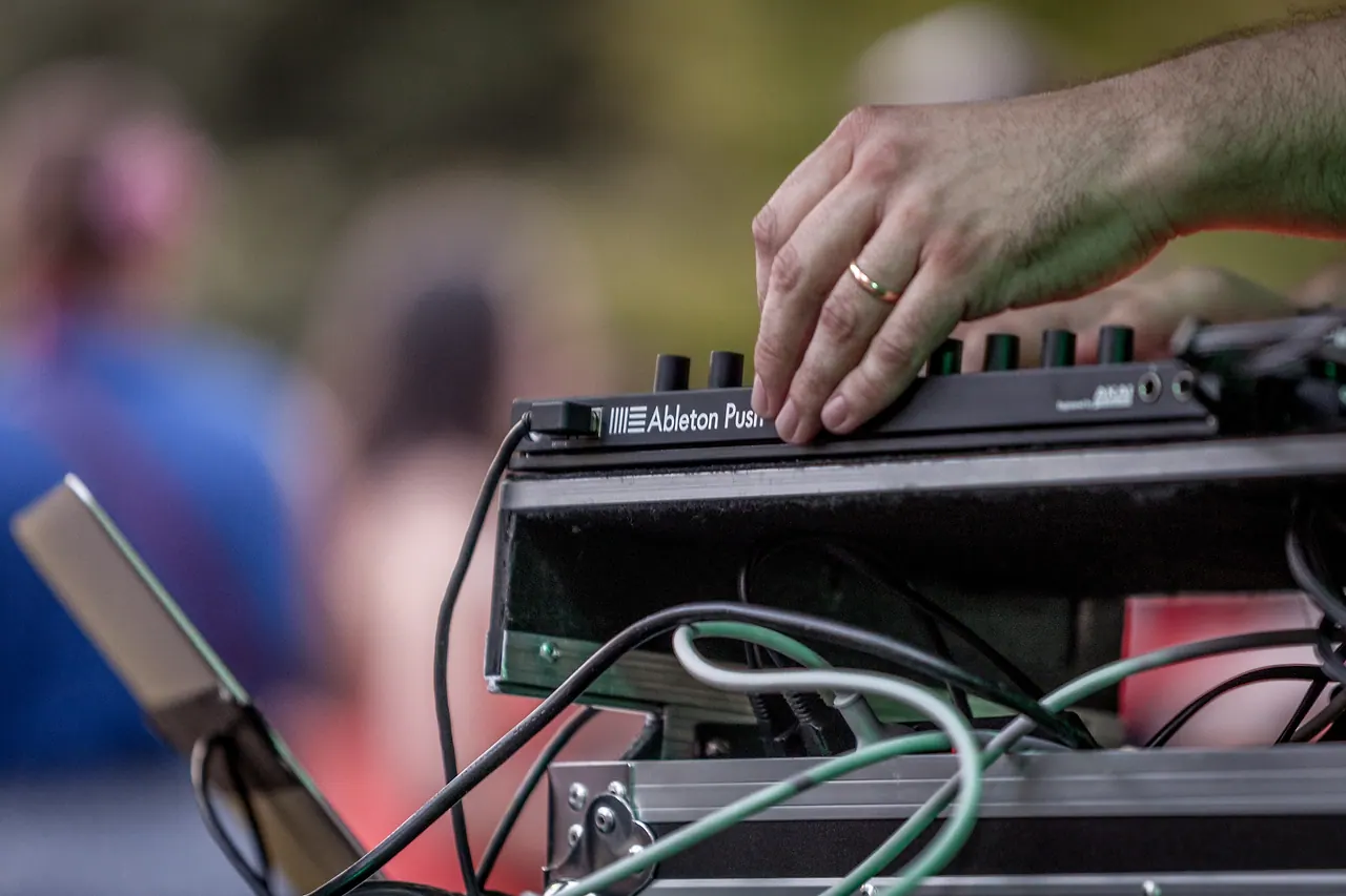 Franco Mento live an Les Digitales Bern 2015, Botanischer Garten Bern – Foto 12 von 12
