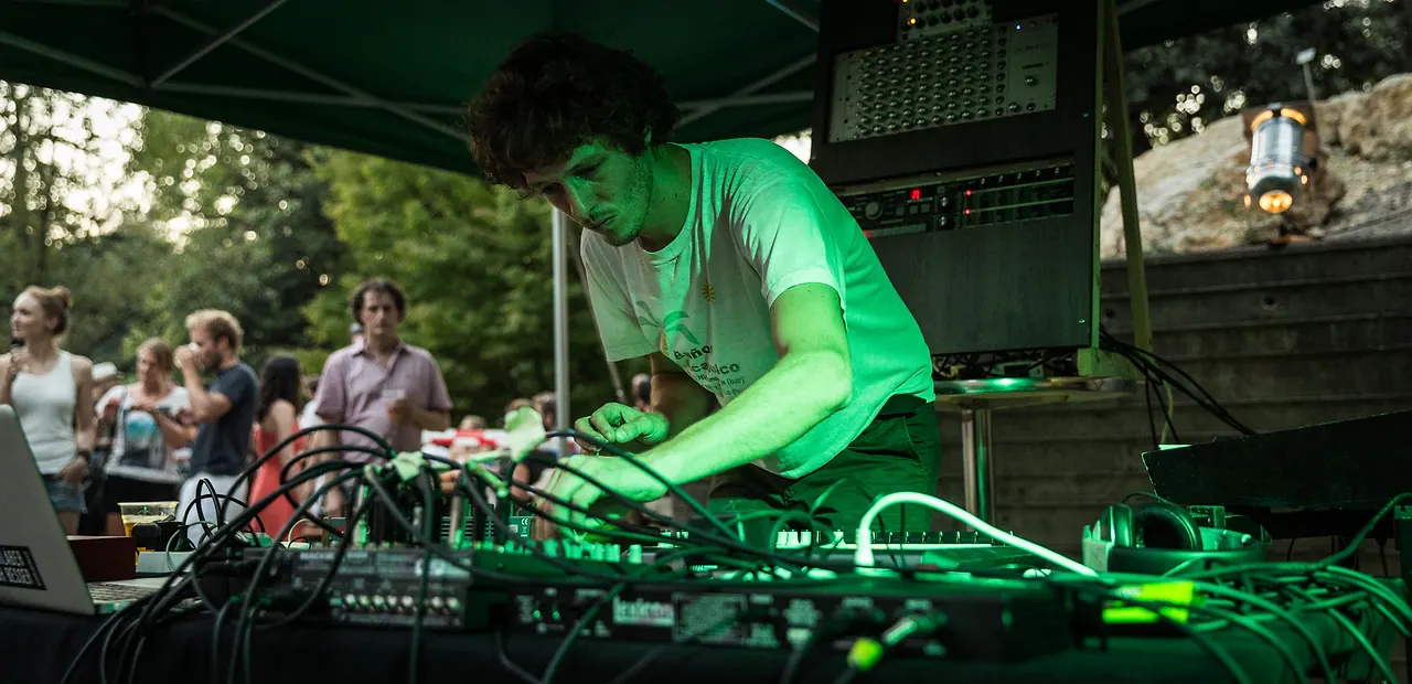 Morb live an Les Digitales Bern 2015, Botanischer Garten Bern – Foto 5 von 11
