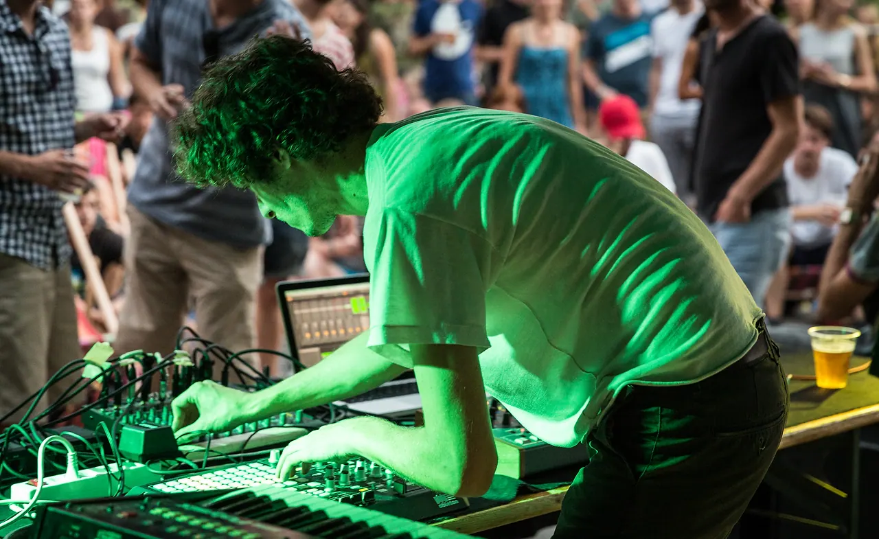 Morb live an Les Digitales Bern 2015, Botanischer Garten Bern – Foto 8 von 11