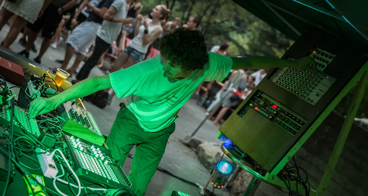 Morb live an Les Digitales Bern 2015, Botanischer Garten Bern – Foto 9 von 11