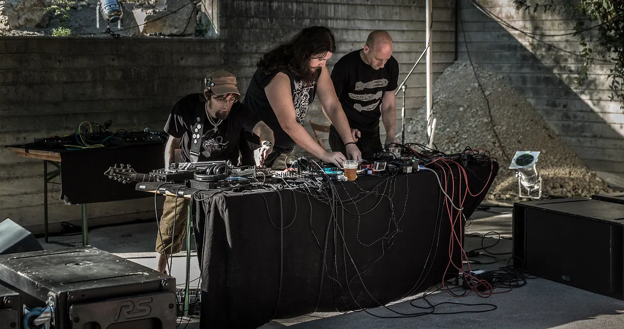 Mulo Muto meets Nagel live at Les Digitales Bern 2015, Botanischer Garten Bern – photo 10 of 29