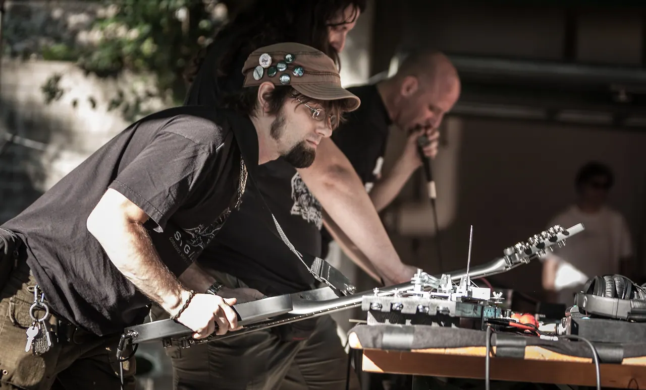 Mulo Muto meets Nagel live at Les Digitales Bern 2015, Botanischer Garten Bern – photo 18 of 29