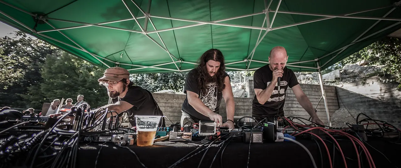 Mulo Muto meets Nagel live at Les Digitales Bern 2015, Botanischer Garten Bern – photo 29 of 29