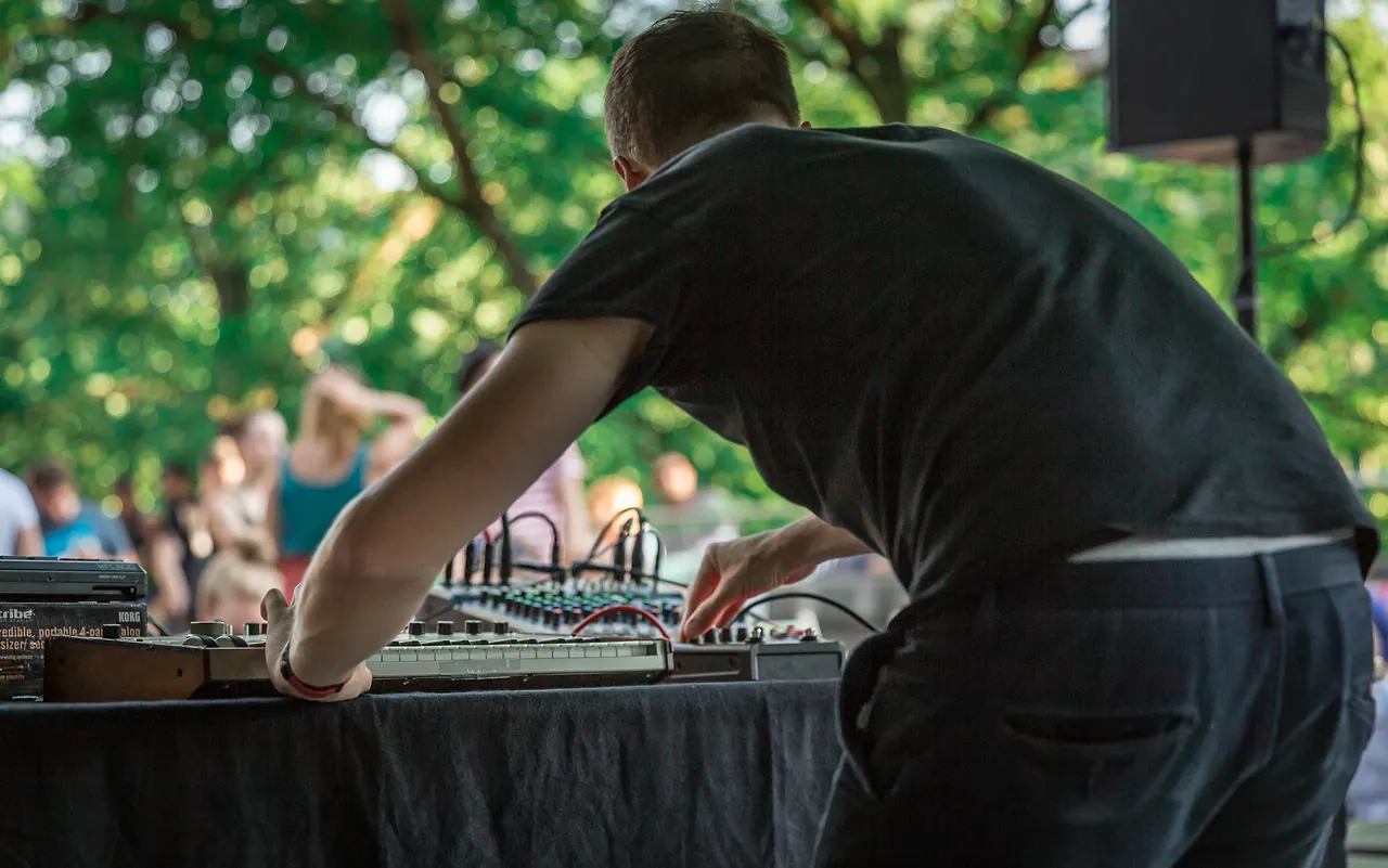 Steiner live an Les Digitales Bern 2015, Botanischer Garten Bern – Foto 4 von 17