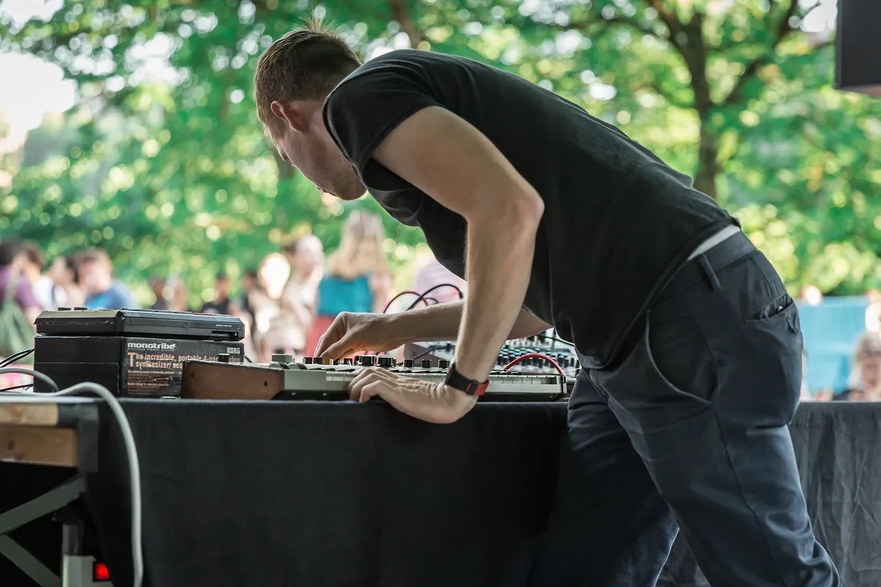 Steiner live an Les Digitales Bern 2015, Botanischer Garten Bern – Foto 5 von 17