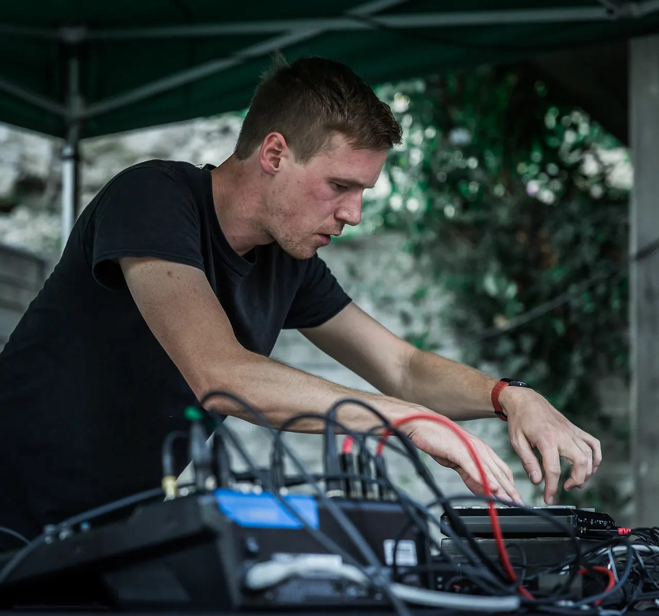 Steiner live an Les Digitales Bern 2015, Botanischer Garten Bern – Foto 9 von 17