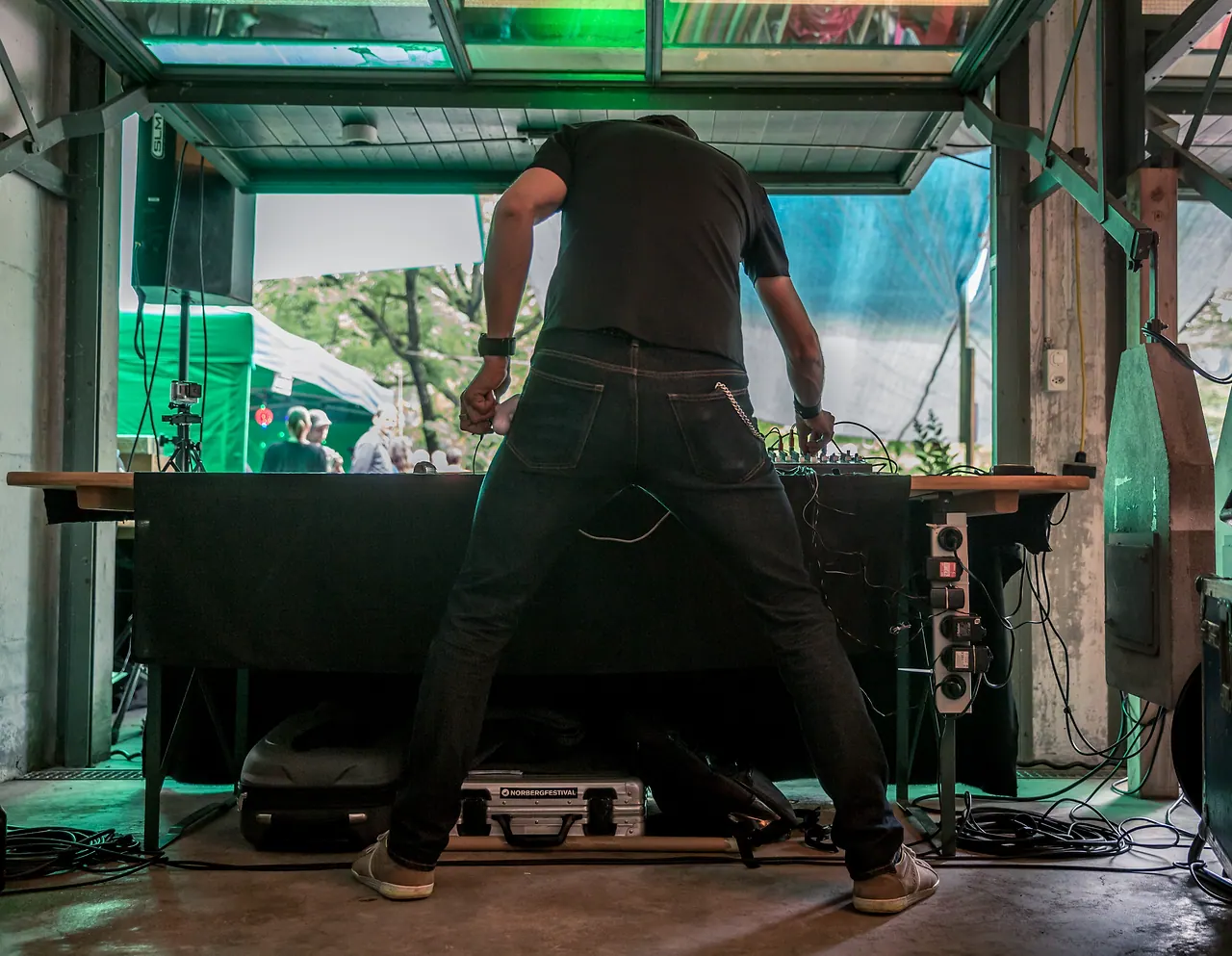 B°TONG live an Les Digitales Bern 2016, Botanischer Garten Bern – Foto 2 von 12