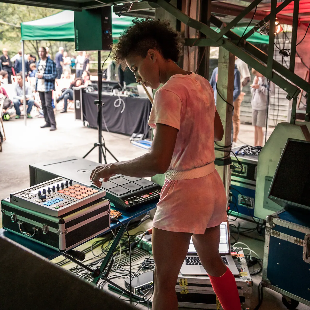 Sissy Fox live an Les Digitales Bern 2016, Botanischer Garten Bern – Foto 4 von 11