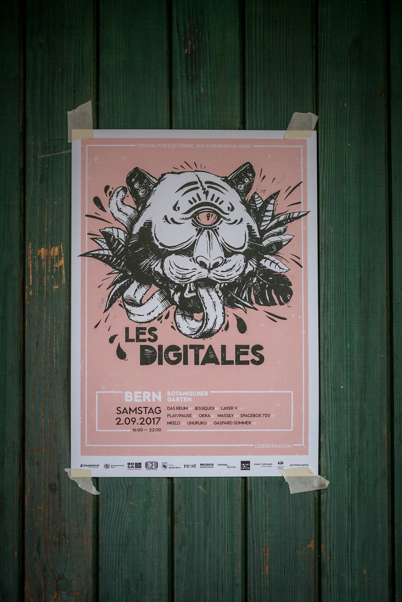 Impressionen von Les Digitales Bern 2017, Botanischer Garten Bern – Foto 3 von 30