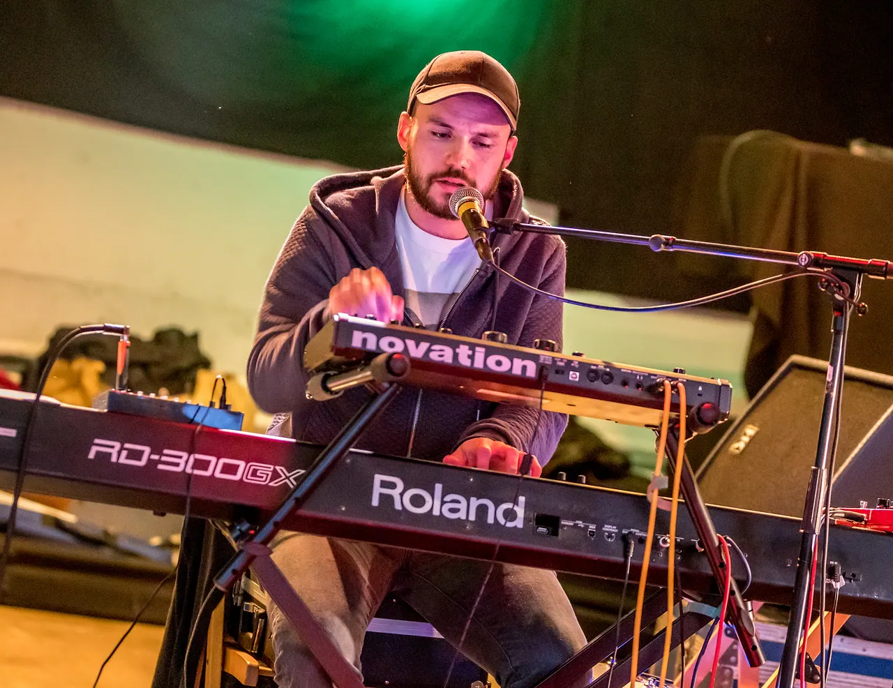 Gaspard Sommer live at Les Digitales Bern 2017, Botanischer Garten Bern – photo 4 of 9
