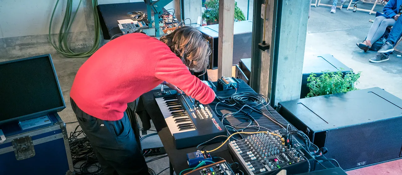 Layer V live an Les Digitales Bern 2017, Botanischer Garten Bern – Foto 6 von 18