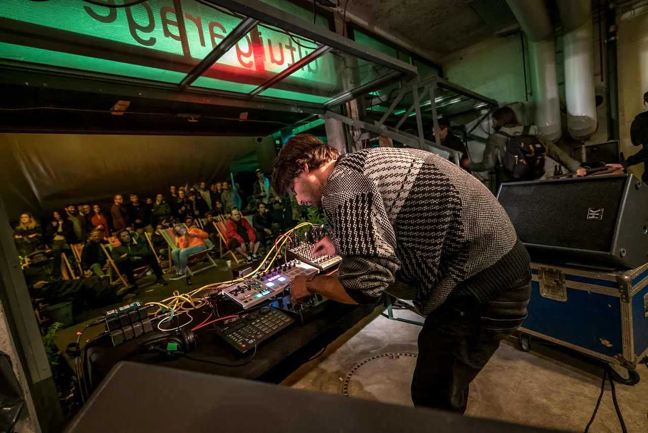 Nkelo live at Les Digitales Bern 2017, Botanischer Garten Bern – photo 7 of 14