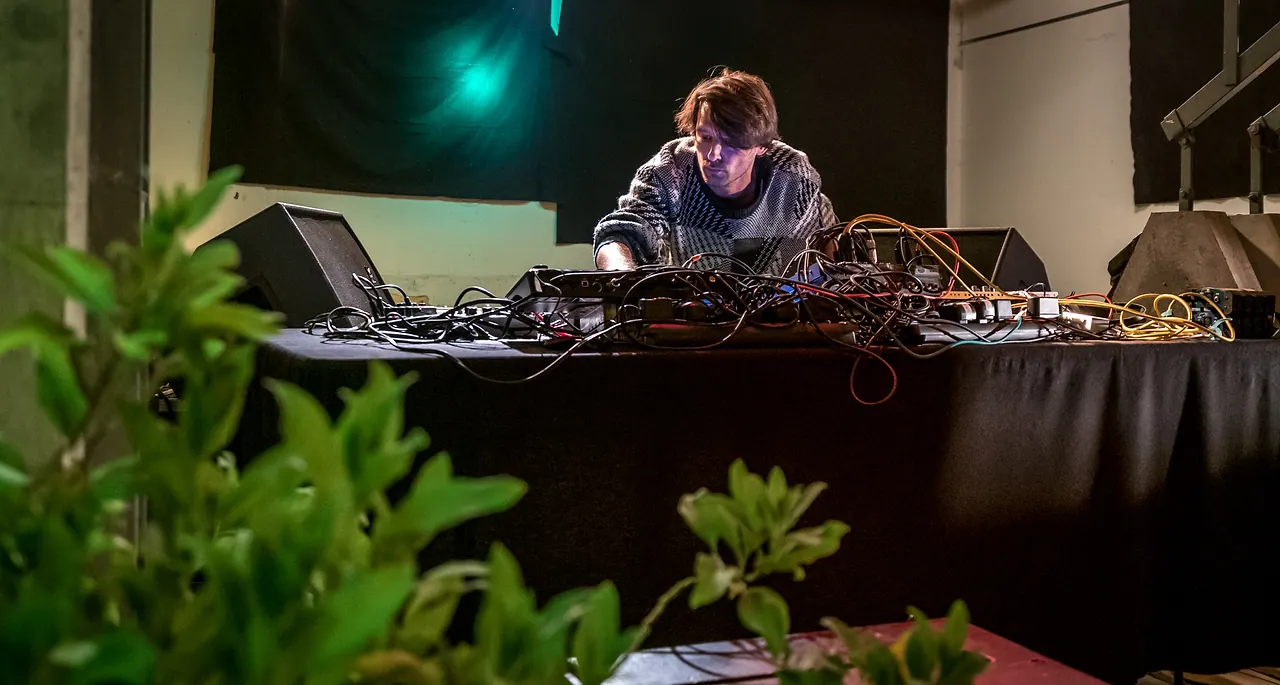 Nkelo live at Les Digitales Bern 2017, Botanischer Garten Bern – photo 8 of 14
