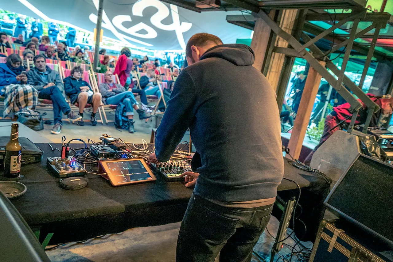 Play/Pause live an Les Digitales Bern 2017, Botanischer Garten Bern – Foto 3 von 17