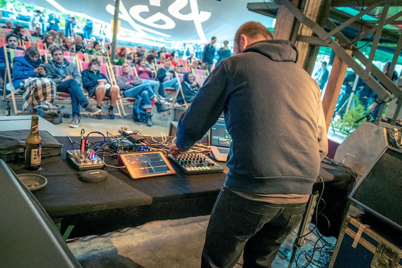 Play/Pause live an Les Digitales Bern 2017, Botanischer Garten Bern – Foto 4 von 17