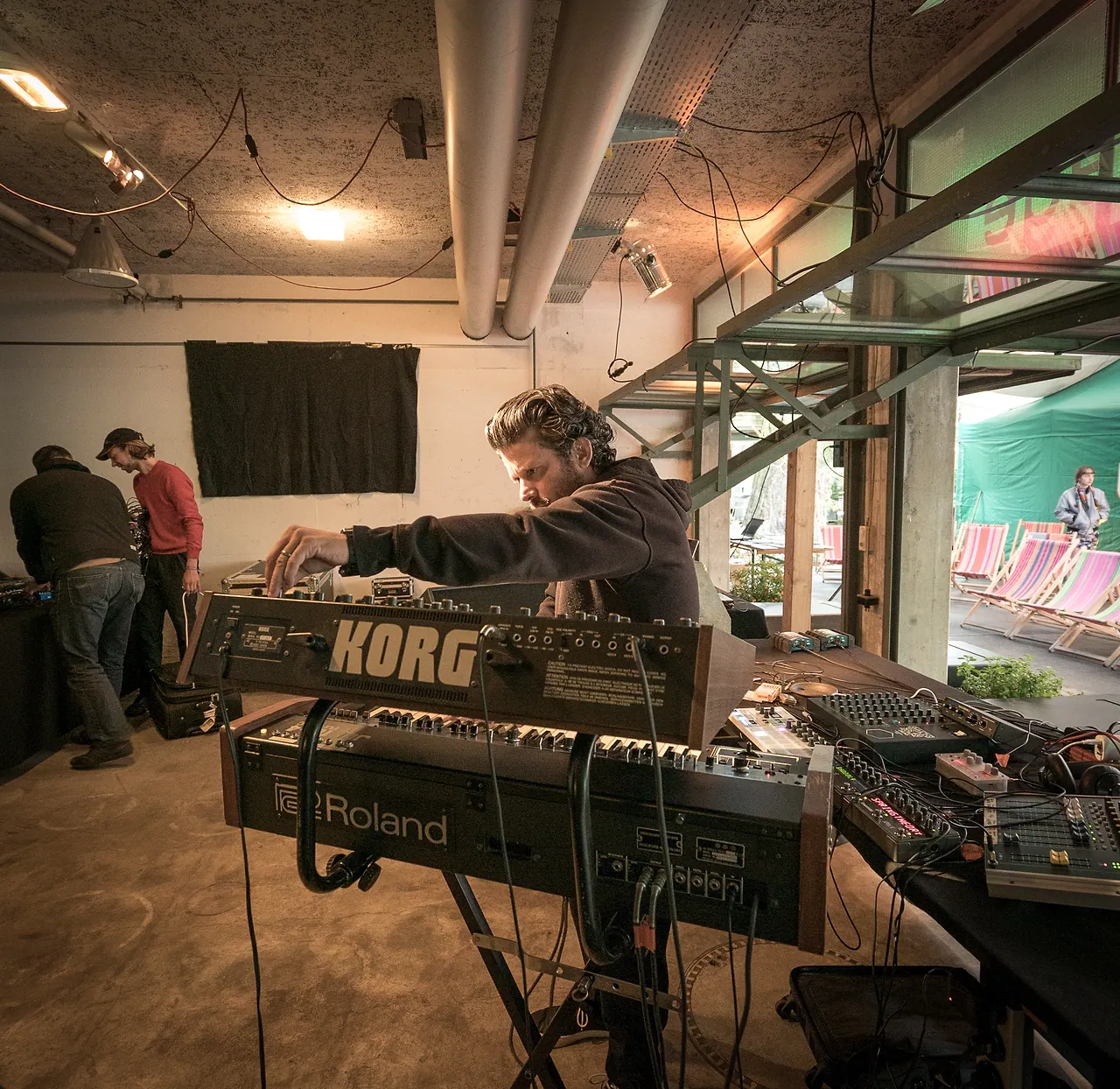 Spacebox720 live an Les Digitales Bern 2017, Botanischer Garten Bern – Foto 2 von 21