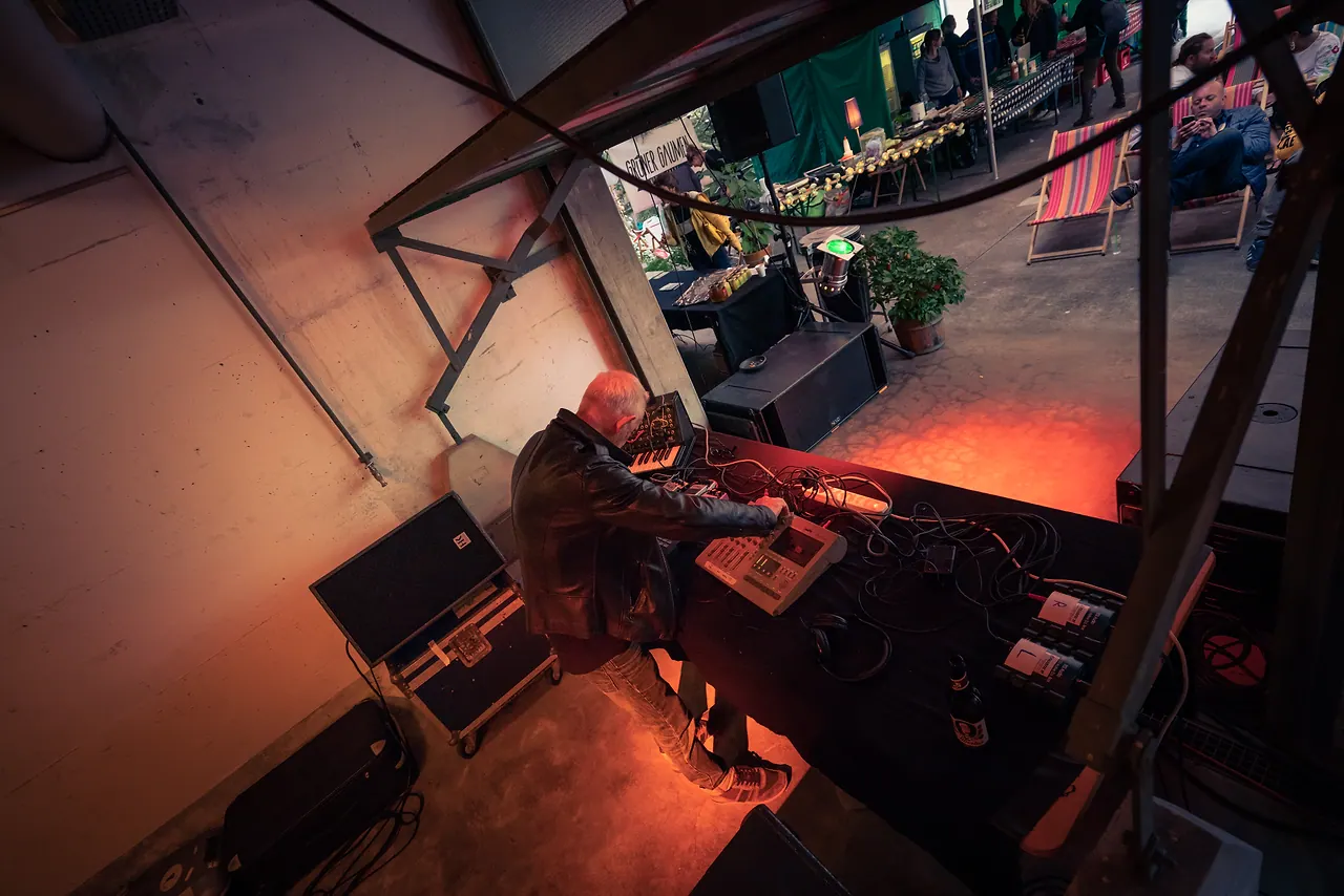 Dynamic Noise Unlimited d.n.u.l. live an Les Digitales Bern 2018, Botanischer Garten Bern – Foto 19 von 21