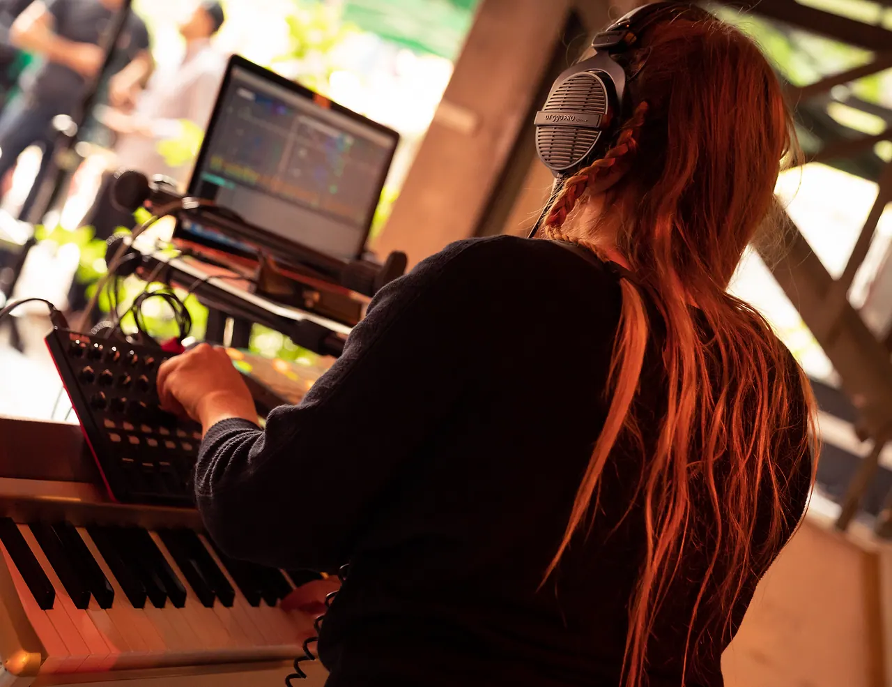 Maria Capelli live an Les Digitales Bern 2018, Botanischer Garten Bern – Foto 9 von 13