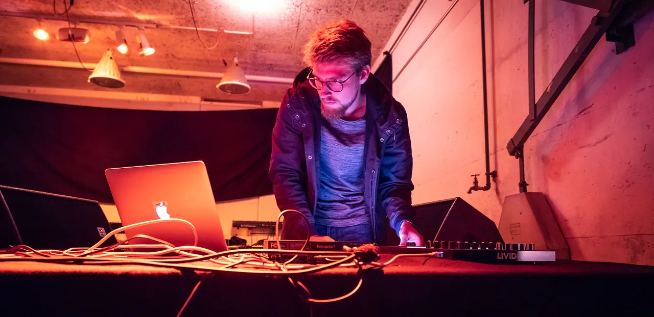 Nikolas Wabe live at Les Digitales Bern 2018, Botanischer Garten Bern – photo 5 of 15