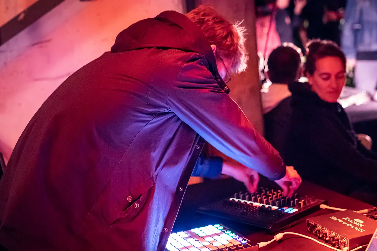 Nikolas Wabe live at Les Digitales Bern 2018, Botanischer Garten Bern – photo 13 of 15