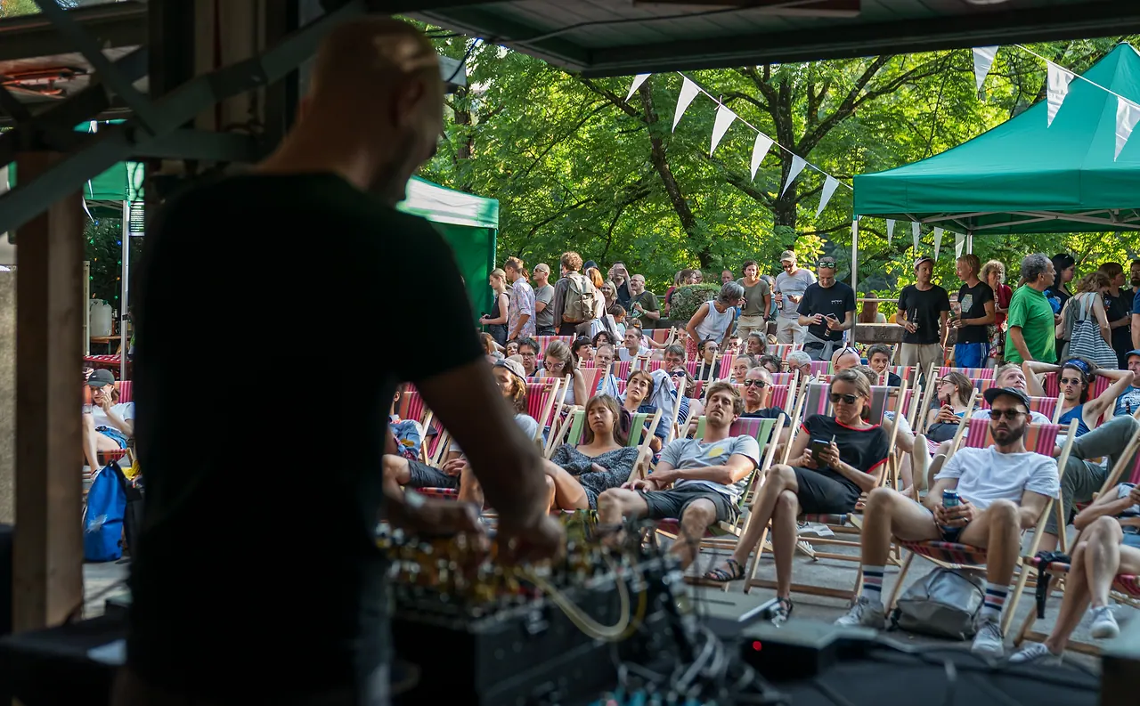 Boodaman live an Les Digitales Bern 2019, Botanischer Garten Bern – Foto 12 von 21