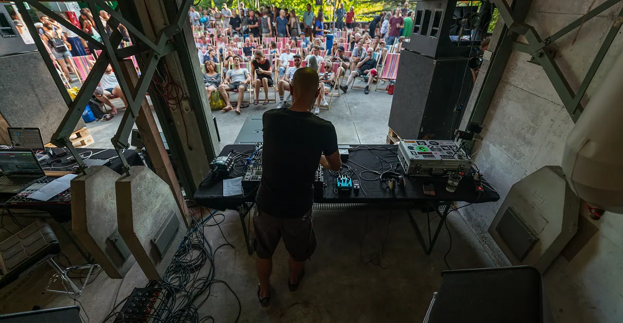 Boodaman live an Les Digitales Bern 2019, Botanischer Garten Bern – Foto 13 von 21