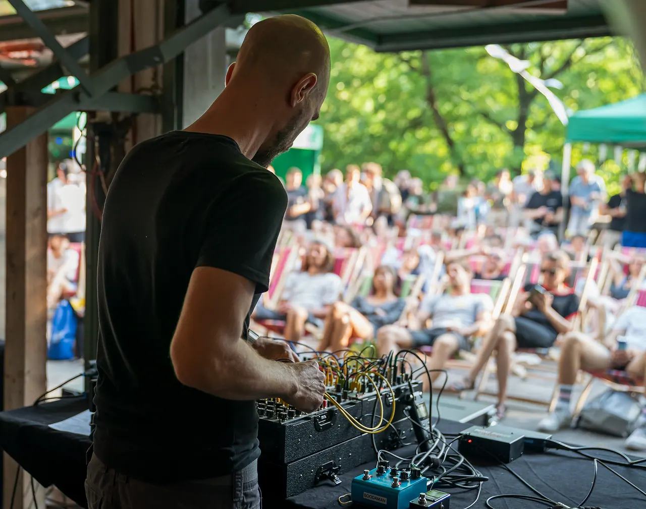 Boodaman live an Les Digitales Bern 2019, Botanischer Garten Bern – Foto 14 von 21