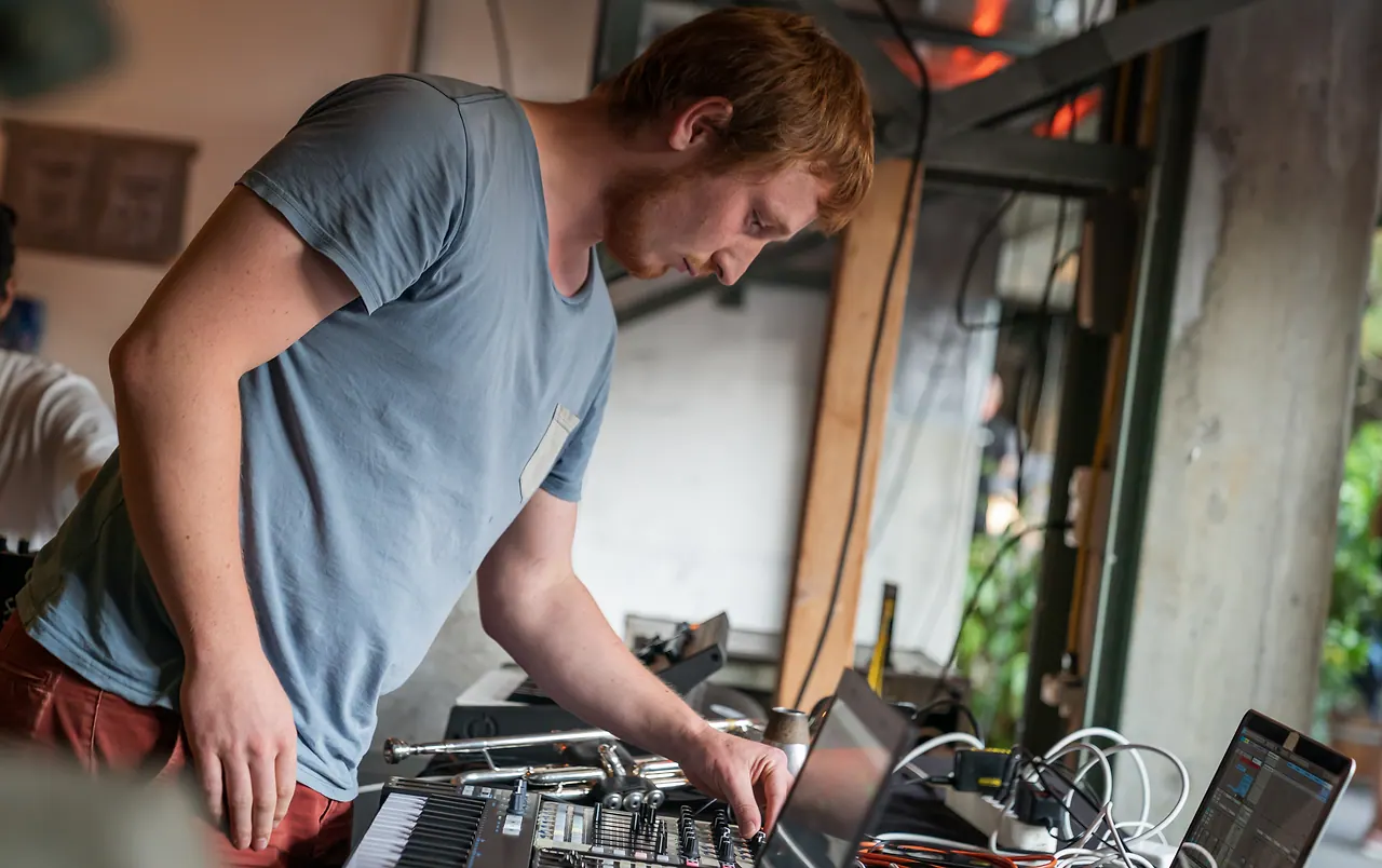 chalkos live an Les Digitales Bern 2019, Botanischer Garten Bern – Foto 8 von 14