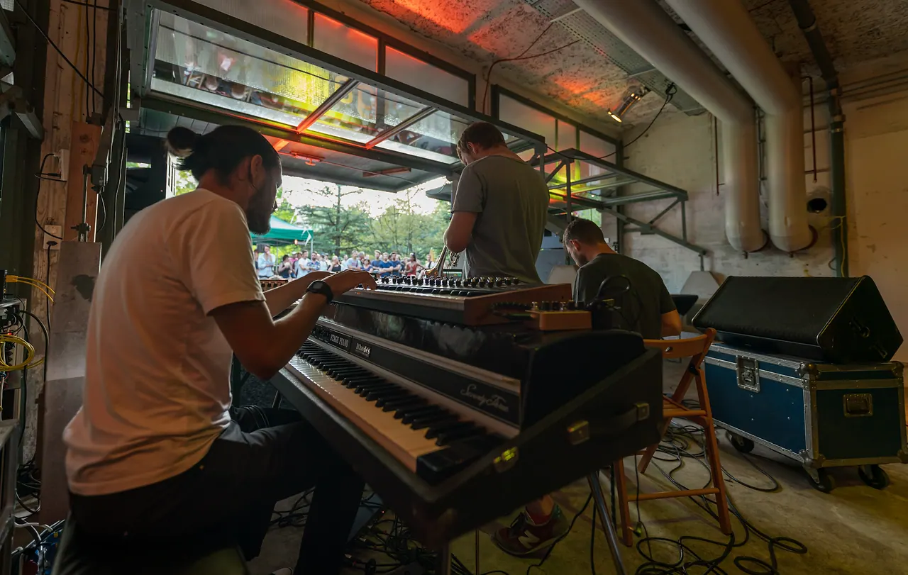 chalkos live an Les Digitales Bern 2019, Botanischer Garten Bern – Foto 10 von 14